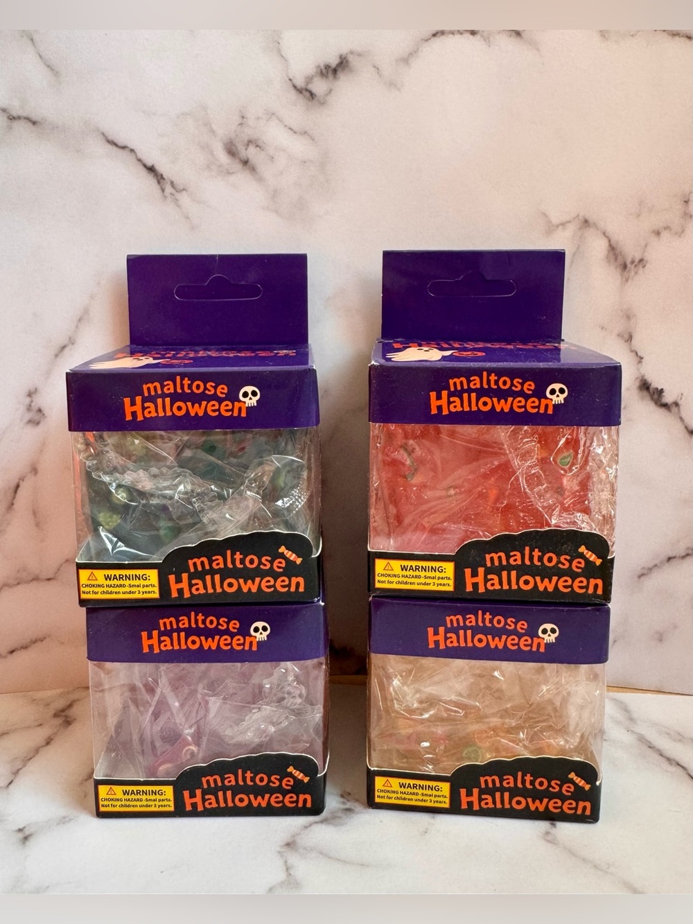 👻🎃Brand New Halloween 4 pack bundle of Sugar Squish Cubes👻🎃